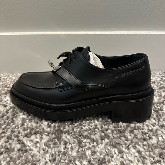 Hermes Kelly Chunky Loafers in Black Size 37 - Picture 6 of 10